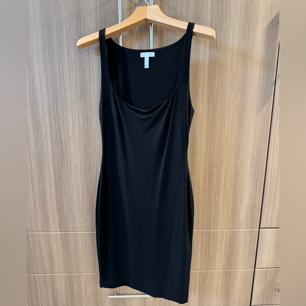 Leith Square Neck Nordstrom Black Bodycon Tank Dress